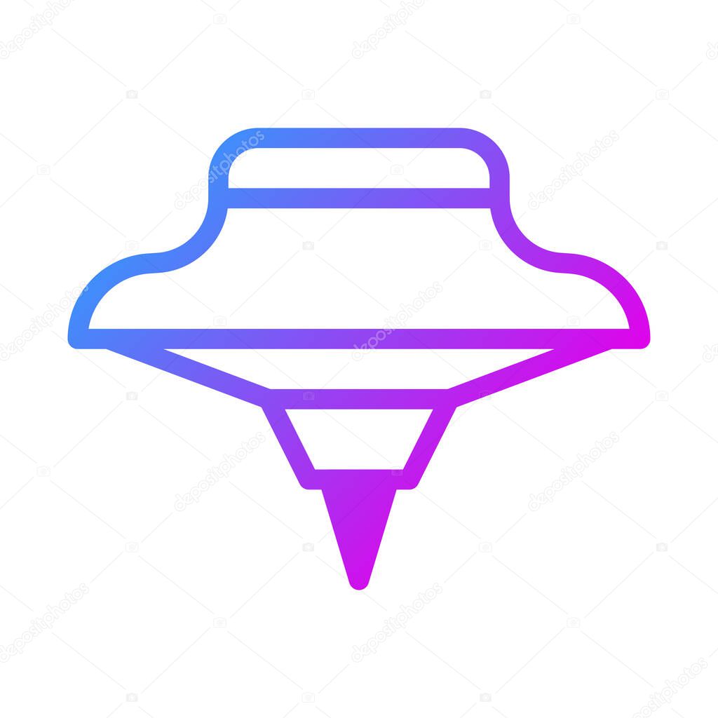 Spinning duocolor purple style illustration icon chinese new year perfect. Icon sign from modern collection for web. Nice design perfect.