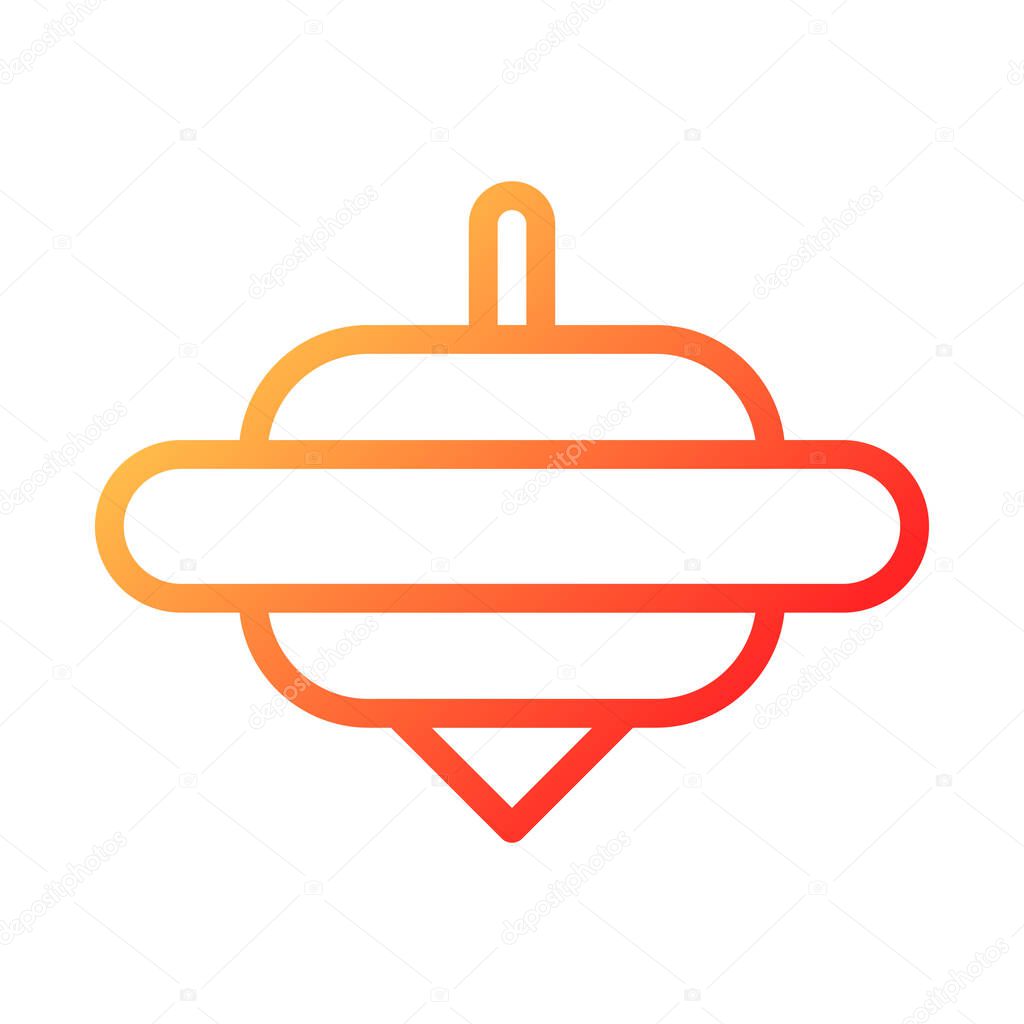 Spinning duocolor red style illustration icon chinese new year perfect. Icon sign from modern collection for web. Nice design perfect.