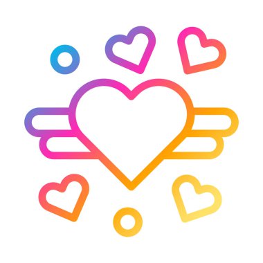 decoration icon gradient style valentine illustration vector element and symbol perfect. Icon sign from modern collection for web. Nice design perfect.