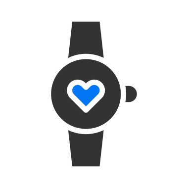 clock icon solid blue grey style valentine illustration vector element and symbol perfect. Icon sign from modern collection for web. Nice design perfect.