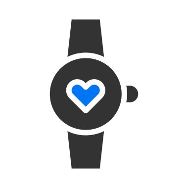 clock icon solid blue grey style valentine illustration vector element and symbol perfect. Icon sign from modern collection for web. Nice design perfect.