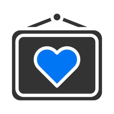 camera icon solid blue grey style valentine illustration vector element and symbol perfect. Icon sign from modern collection for web. Nice design perfect.