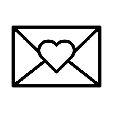 card icon outline style valentine illustration vector element and symbol perfect. Icon sign from modern collection for web.