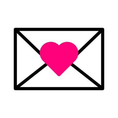 card icon duotone red style valentine illustration vector element and symbol perfect. Icon sign from modern collection for web.