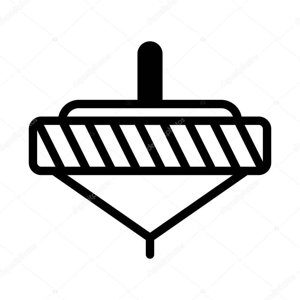 Spnning icon duotune black style chinese new year illustration vector perfect. Icon sign from modern collection for web. Nice design perfect