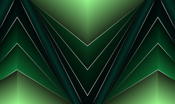 社交媒体设计墙纸图案矢量的绿色梯度抽象背景 — 图库矢量图片