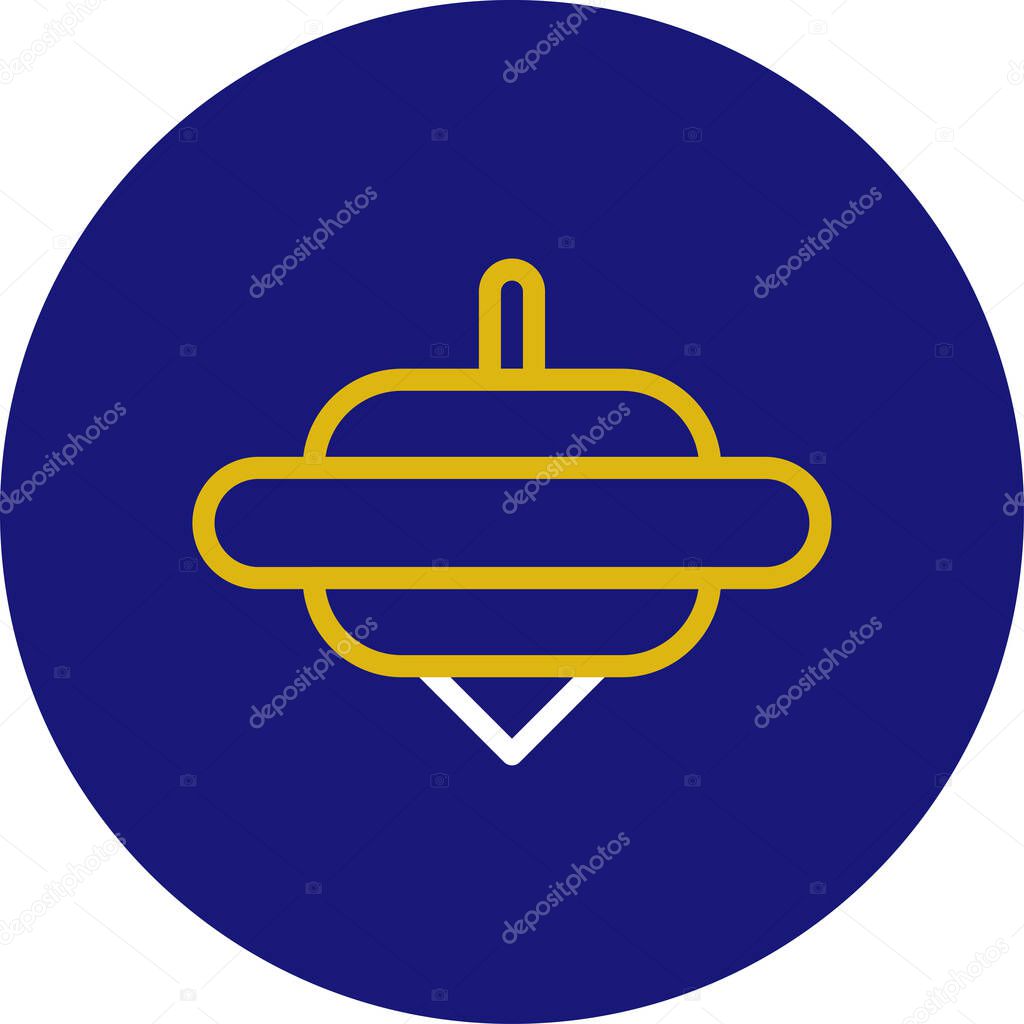 Spinning icon rounded white yellow colour chinese new year vector element and symbol perfect.