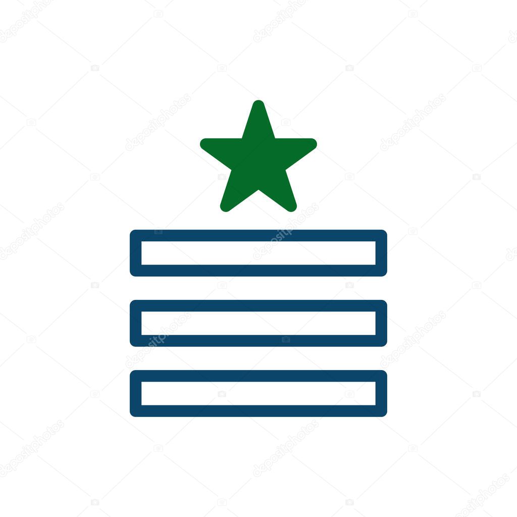 Badge icon navy green icon navy green colour military vector army element and symbol perfect.