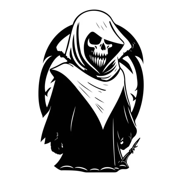 Black and white grim reaper Stock Photos, Royalty Free Black and white ...