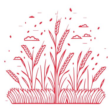 Kızıl tarım, bahar mısır gevreği örnekleme elementi