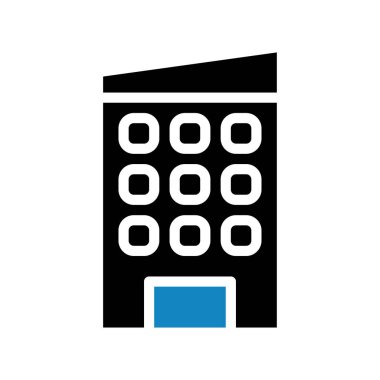 Katı mavi illüstrasyon ögesi oluşturuluyor