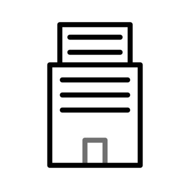 Simge duocolor gri siyah öge oluşturuluyor