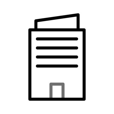 Simge duocolor gri siyah öge oluşturuluyor