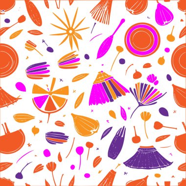 Broomstick abstract pattern abstract seamless halloween wallpaper