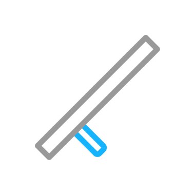 Police baton icon. Concept of law enforcement, security, and self defense. clipart