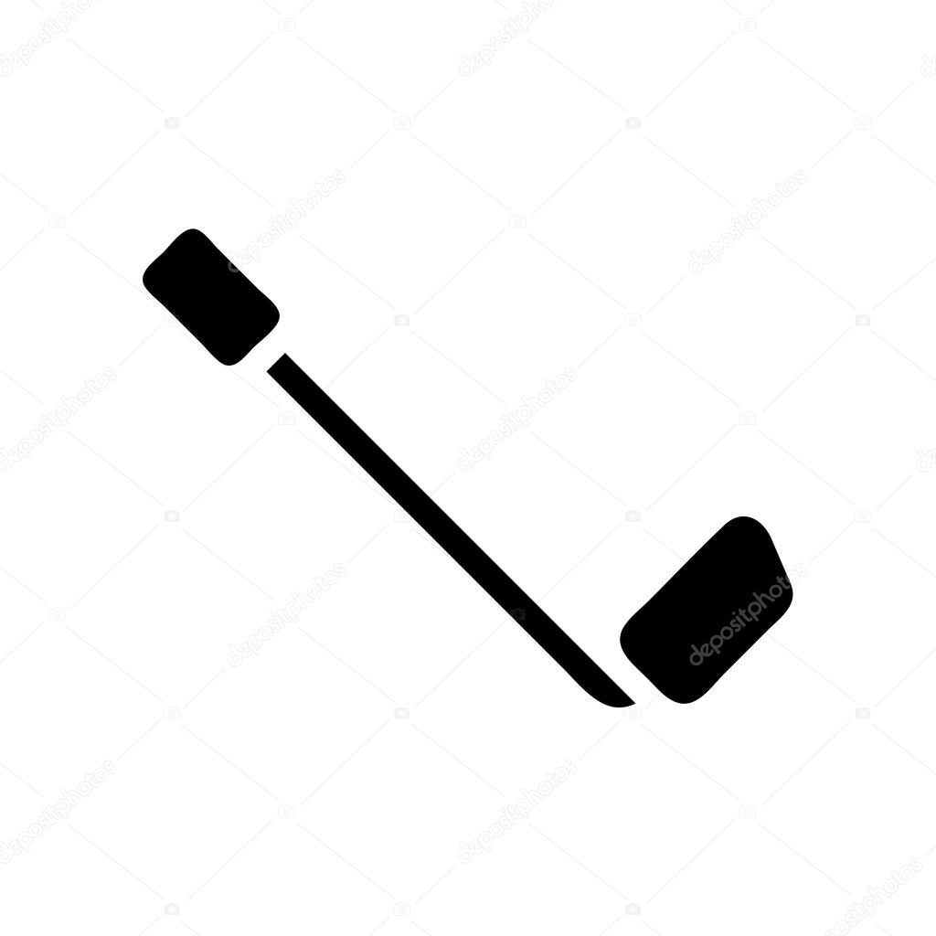 Golf club icon. Concept of sport, leisure, and recreation.