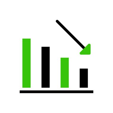 Azalan Grafik, İş Çöküşü, Finansal Kayıp, Piyasa Çöküşü