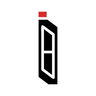Soyut Harf I Logo Tasarımı. Modern ve Minimalist.