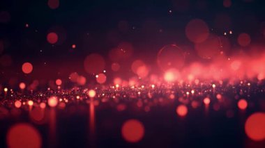 Bokeh ışıkları ile soyut noel arkaplanı.