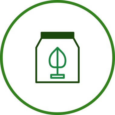 Çevre dostu ambalaj tasviri, sürdürülebilirlik ve çevresel sorumluluk mesajlarını modern tarzda iletmek için idealdir..