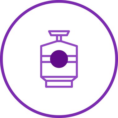 Bir parfüm şişesinin basit ve zarif bir tasviri. Tasarım, temiz beyaz bir arkaplan üzerine kurulmuş bir çember içerisindedir..