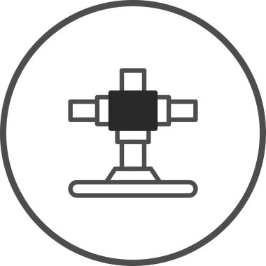 Geometrik bir sanat eseri çizgileri olan çapraz benzeri bir yapıya sahiptir. Çeşitli dijital ya da yazdırma uygulamaları için ideal bir minimalist ve modern tasarım sergiler..