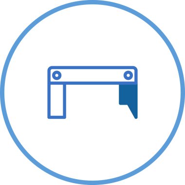 Minimalist bir vektör simgesi, güvenlik ve erişim kontrolünü temsil eden bir bariyer kapısını nakliye kavramları için temiz ve modern bir estetik ile gösterir..