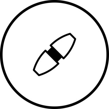 Görüntü, bir çember içinde merkezi bir bağlantı elemanı sunuyor, bağlantıyı vurguluyor, birliği, bütünleşmeyi ve kusursuz ilişkileri göstermek için mükemmel..