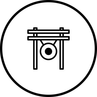 Çemberin minimalist bir temsili, bir daire şeklinde kapsüllenmiş. Müzik, gelenek ve kültür mirasını temsil eden bu tasarım temiz ve basittir..