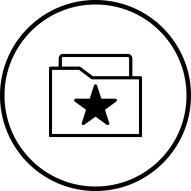 Favori bir dizinin basit ana hatlı vektör simgesi. Veri depolama için temiz ve modern bir sembol gerektiren web, uygulama ve grafik tasarımları için mükemmel.