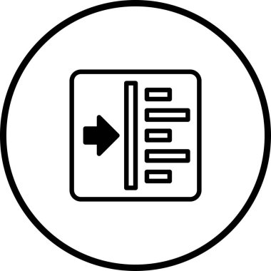 Veri alımını gösteren temiz bir vektör simgesi. Dosya aktarımlarını ve veri işlemeyi sembolize etmek için web tasarımı, yazılım arayüzleri ve iş sunumları için mükemmel.