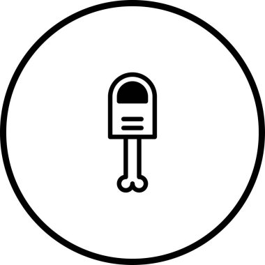 Basit ve minimalist bir tavuk budu ikonu, kemikli, yiyeceklerle ilgili tasarımlar için mükemmel. Temiz sunum için siyah beyaz modern biçim.