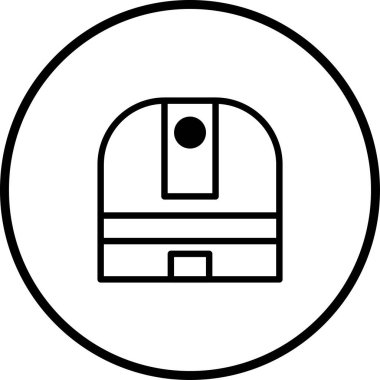 Bir minimalist simge içinde teleskop bulunan basitleştirilmiş bir gözlemevine sahiptir. Tasarım temiz ve modern, bilim ve teknoloji temaları için uygun..