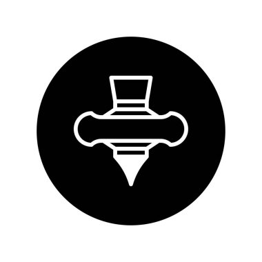 Bir havacılık türbini motor çizimi, jet itiş teknolojisi ve havacılık temsil ediyor. Temiz vektör grafiği uçuşu ve teknolojik yeniliği simgeliyor.