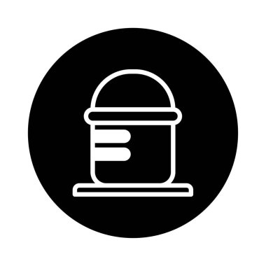 Kovayı tasvir eden minimalist siyah beyaz bir simge. Bu temiz ve basit tasarım çeşitli grafik uygulamalarında kullanmak için mükemmeldir..