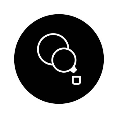 Konteynırlar arasındaki sıvı transferini temsil eden soyut bir simge, sağlık ve araştırma endüstrileri için uygun bilimsel hassasiyet ve analizi vurguluyor..