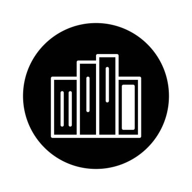 Bu resim, iş sunumları ve veri analiz amaçları için uygun, siyah arkaplan üzerinde minimalist bir grafik simgesi içerir. Temiz tasarımı büyüme ve ilerleme kaydeder..