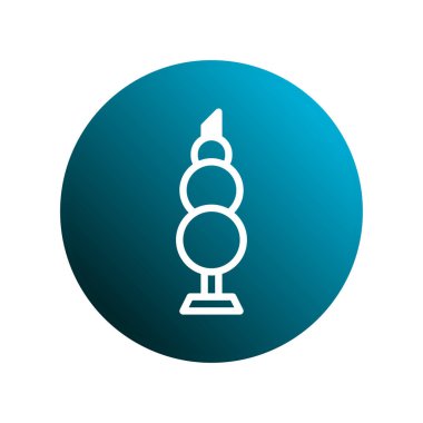 Bu soyut görüntü biçimlendirilmiş şekillere sahip minimalist bir tasarıma sahiptir. Canlı, yeşil, dairesel bir zemine dayanıyor. Modern ve sanatsal bir hava yaratıyor..