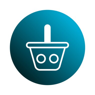 Temiz, minimalist bir alışveriş sepeti tasarımı, online mağazalar ve e-ticaret platformları için mükemmel. Perakende satış, alım ve alışveriş deneyiminin tüm yönlerini sembolize eder..