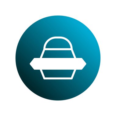 Gradyan mavi daireye karşı beyaz bir UFO tasarımı içeren minimalist bir simge. Dünya dışı fenomenleri ve gelecekteki teknolojileri temsil ediyor..