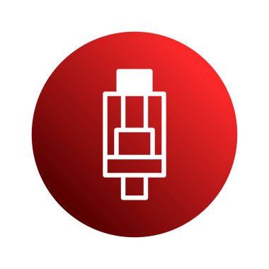 Bir buhar cihazının soyut bir temsili, modern sigara içme eğilimlerini ve elektronik sigara teknolojisini sembolize eden canlı kırmızı bir arkaplanda sergilenmektedir..