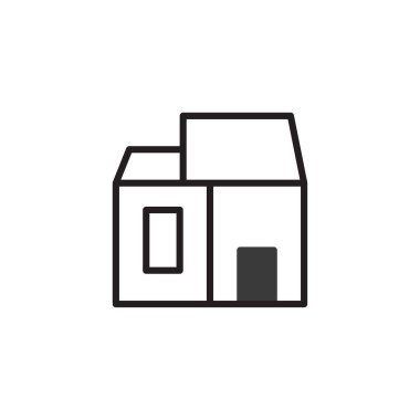 Açık ve özet bir özet sunumda basit bir ev, mimari planlar, emlak pazarlaması veya minimalist tasarım projeleri için ideal bir ev yer alıyor. Görüntü etkili bir şekilde ev temsilciliği ile iletişim kurar