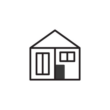 Bir evin minimalist doğrusal çizimi, basit çizgileri ve temel geometrik şekilleriyle basitliği vurgular. Tasarım modern bir estetik duygusunu çağrıştırıyor ve tam olarak...