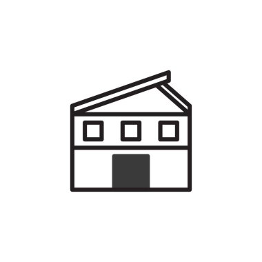 Temiz ve minimalist bir çizim basit geometrik çizgilerle yapılmış bir bina sunar. Tasarım modern bir mimari tarzı çağrıştırıyor. Genel kompozisyon basit ama aynı zamanda...