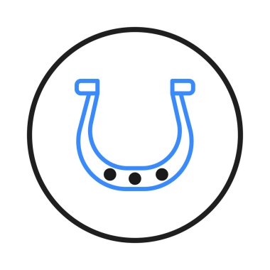 Bir at nalı tasviri, genellikle servet ve savunma kavramlarıyla ilişkilendirilir. Temiz grafik biçimi dijital tasarım ve markalaşma için idealdir.