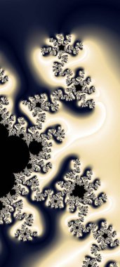 Soyut Bilgisayar Fraktal Tasarımı. Fraktal hiç bitmeyen bir desen. Fraktallar, farklı ölçeklerde kendine benzeyen sonsuz derecede karmaşık kalıplardır. Cep telefonu duvar kağıdı için harika.