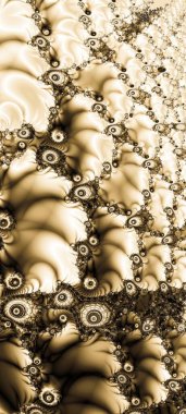 Soyut Bilgisayar Fraktal Tasarımı. Fraktal hiç bitmeyen bir desen. Fraktallar, farklı ölçeklerde kendine benzeyen sonsuz derecede karmaşık kalıplardır. Cep telefonu duvar kağıdı için harika.