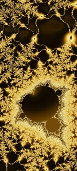 Soyut Bilgisayar Fraktal Tasarımı. Fraktal hiç bitmeyen bir desen. Fraktallar, farklı ölçeklerde kendine benzeyen sonsuz derecede karmaşık kalıplardır. Cep telefonu duvar kağıdı için harika.