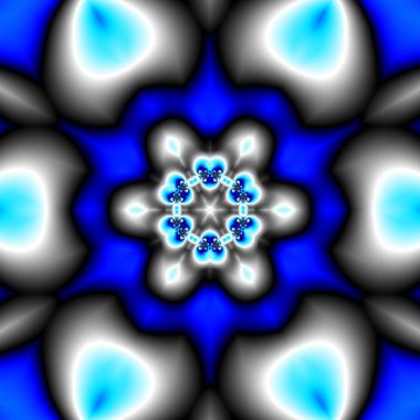 Soyut Bilgisayar Fraktal Tasarımı. Fraktal hiç bitmeyen bir desen. Fraktallar, farklı ölçeklerde kendine benzeyen sonsuz derecede karmaşık kalıplardır. Cep telefonu duvar kağıdı için harika.