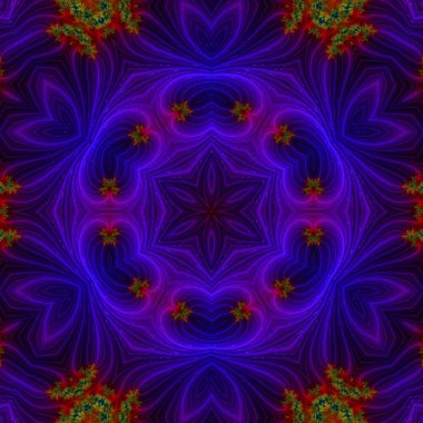 Soyut Bilgisayar Fraktal Tasarımı. Fraktal hiç bitmeyen bir desen. Fraktallar, farklı ölçeklerde kendine benzeyen sonsuz derecede karmaşık kalıplardır. Cep telefonu duvar kağıdı için harika.